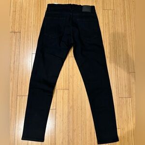 Zara Men’s Slim Straight Jeans Black Size 31